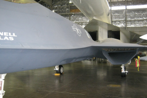 Ein Flugzeug im Flug.